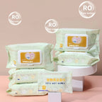 3 Packs, 80 Pet Wipes Per Pack, Pet Wipes for Cats and Dogs, Specially Designed for Wiping Tear Stains and Cleaning Body Parts, No-Rinse, Deodorizing, Cleaning Wet Wipes