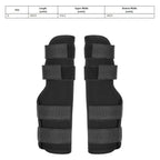 1 Pair Adjustable Strap Pet Leg Brace Flexible Fabric Magic Tape Fasten Dog Elbow Protector Multi Size Option Pair Packed