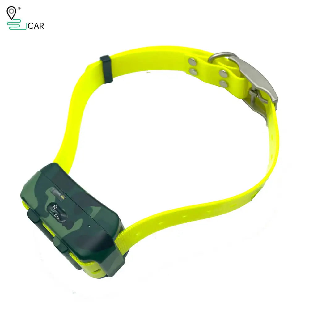 ICAR IK122M 4G IP68 Waterproof GPS Hunting Dog Collar Tracker - 2,000mAh Real-Time Locator