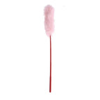 Feather & Bell Cat Teaser Stick with Collar — Self-Play Interactive Wand for Kittens & Cats