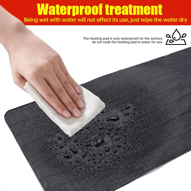 USB Electric Pet Heating Pad Reptile Warm Heater  Blanket Warm 3 Gear Adjustable Temperature Controller Incubator Mat Heated Pad