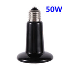 Pet Reptile Far Infrared Ceramic Heating Lamp 110V/220V Heat Emitter Light Bulb 25W 50W 75W 100W 150W 200W Animal Hatch Heating