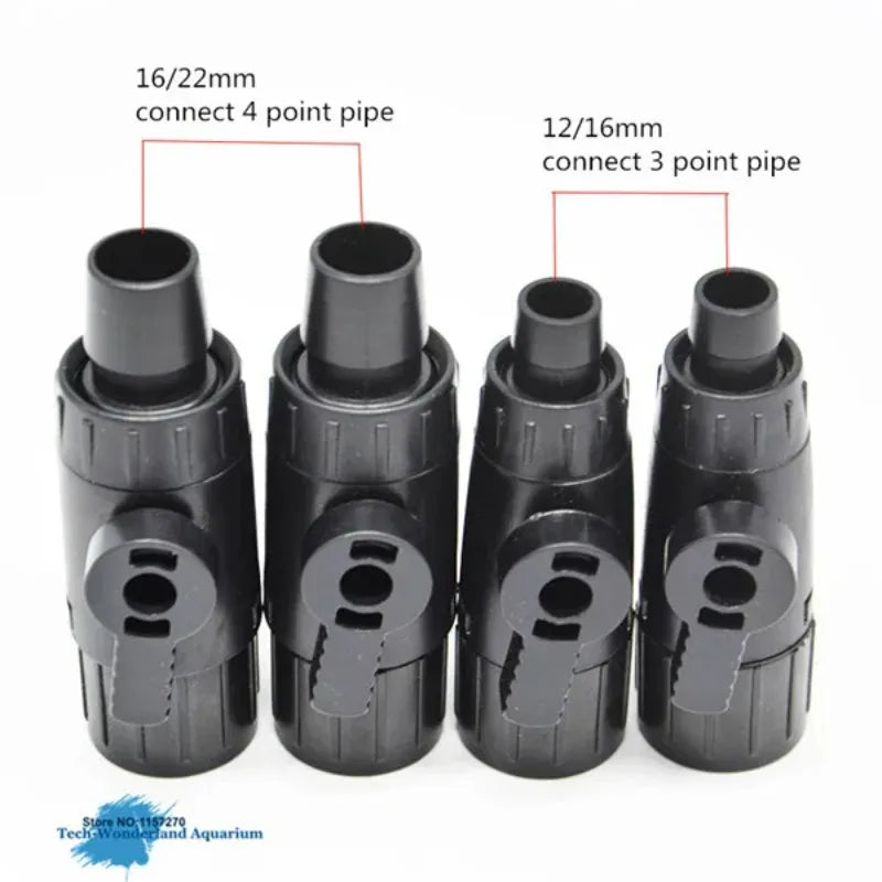 SUNSUN HW-602/603 External Filter Inlet & Outlet Valves (Original Replacement, Water Pipe Connector)