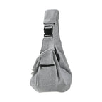 Double Sided Pet Carrier Bags Adjustable Strap Comfortable Pet Messenger Bag with Safety Harness Large Capacity Pet Shoulder Bag