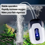 USB Rechargeable Portable Aquarium Aerator Pump (Lithium Battery, Outdoor Fishing, Fish Tank)
