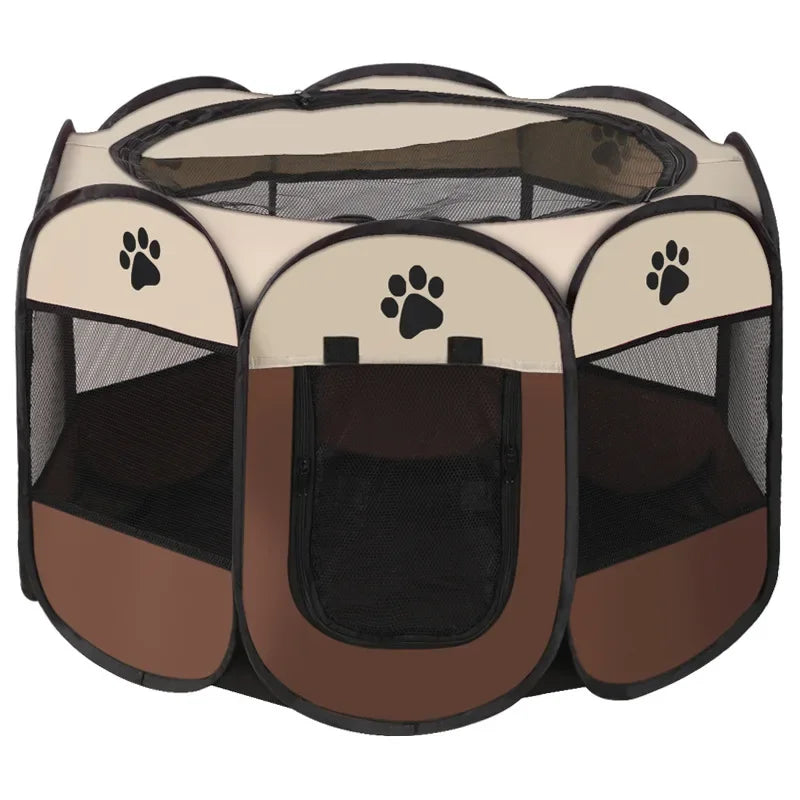 DDHOME Enclosed Pet Birthing Bed & Delivery Cage (All-Season)