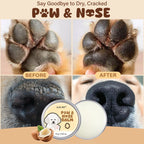 Pet Paw Balm Shea Butter Scent Moisturizes Nourishes Repairs Dry Cracked Rough Chapped Paw Pads For Dogs Cats Sensitive