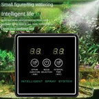 Reptile Humidifier Auto Fogger with Timer, 3 Mist Modes Smart Sensor for Terrariums/Amphibians, Quiet Spray System & Night Mode