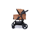 STLFPet Supplies Manufacturers Direct Sale Pet Stroller Dog Cat Cage Carrier Travel Pushchair Foldable 3 in 1 Seat