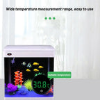 Cordless Digital Aquarium Thermometer LED Display Electronic Fish Tank Water Temperature Measurement Control Temp Meter Gauge