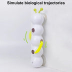 Auto Caterpillar Cat Toy with Tail — Rechargeable Motion-Activated Interactive Toy for Indoor Cats