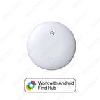 Multi-Purpose Adjustable Pet & Vehicle GPS Tracker - Google Find My Compatible Collar, Card & Necklace Locator