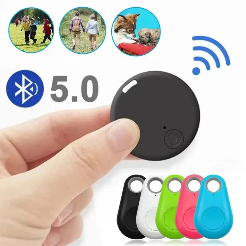 Bluetooth 5.0 Two-Way Alarm Anti-Loss Tracker - Multi-Use Pet, Child, Wallet & Key Finder (iOS & Android)