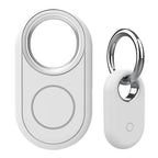 Bluetooth Smart Tag GPS Tracker for Apple Find My - IP54 Dust & Water Resistant Silicone Shell for Keys, Bags & Pets