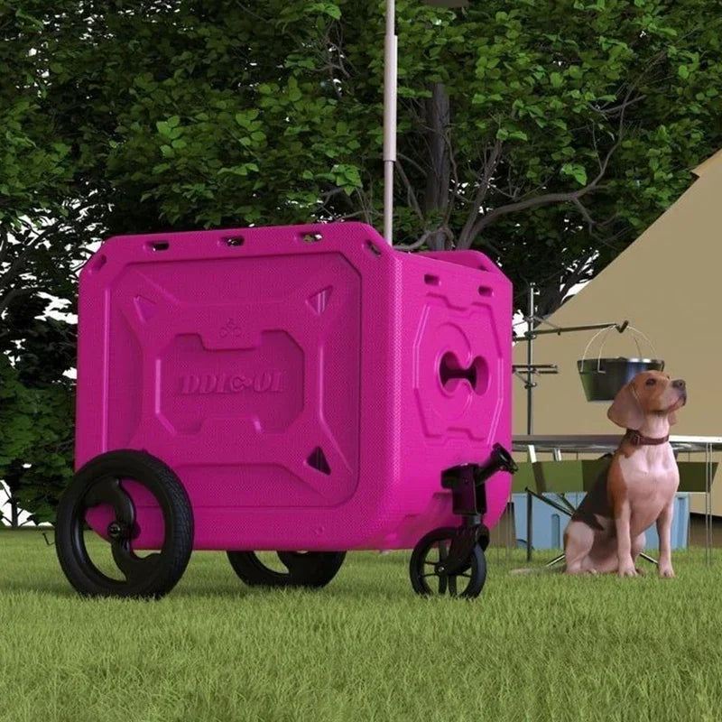 Cat Dog Strollers Suitable for Brompton Bicycle Trailer Modified Parts Carts Carries Pet Bicycle Trailer Cycling Travel Outdoor