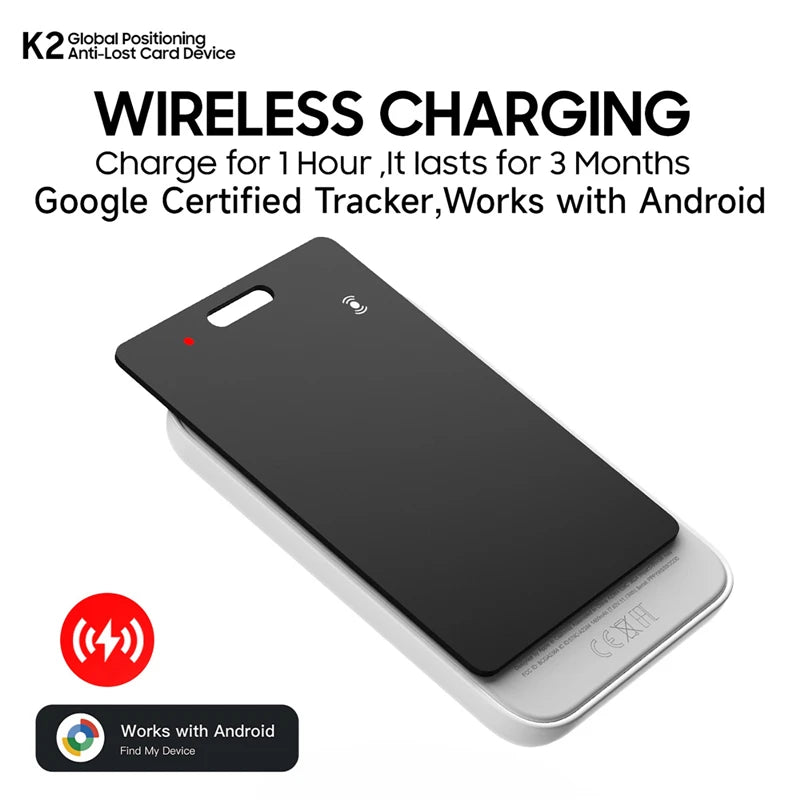 Ultra-Thin GPS Tracker Card for Wallets, Luggage & Passports - Google Find My