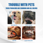 Pet Tartar Remover Anti-Tartar Yellow Teeth Bad Breath Dental Foam Cleaner