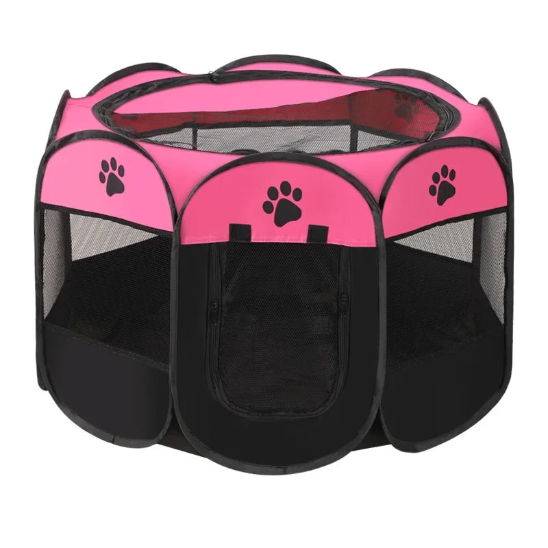 DDHOME Enclosed Pet Birthing Bed & Delivery Cage (All-Season)