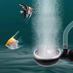 Plastic Aquarium Air Stone Aerator (1–2pcs, Pond & Fish Tank, Oxygen Bubbler)
