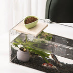 Aquarium Acrylic Lid Cover Support Clips (4-Pack, Multiple Sizes, Glass Tank Bracket)