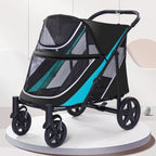 Multi Functional Pet Cart Lightweight And Foldable Multiple Cats Dogs And Outdoor Carts