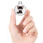 Smart Wearable Bluetooth GPS Tracker Collar for Dogs & Cats - Waterproof Real-Time Anti-Loss Locator