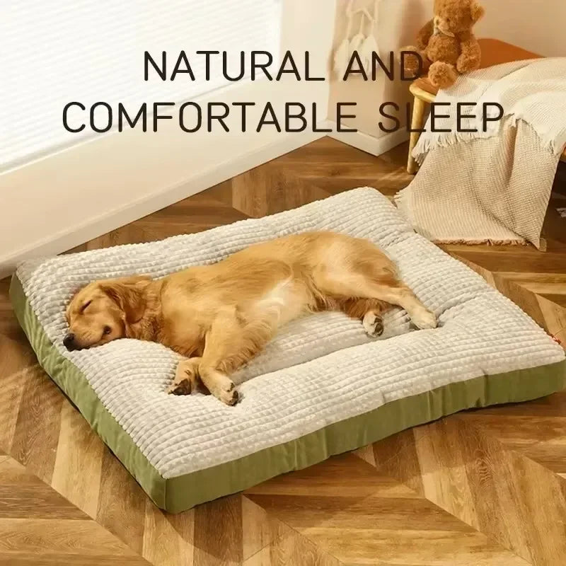 Corduroy Orthopedic Dog Bed for Large Dogs (Washable)