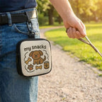 Dog Treat Pouch with Transparent Window (Zipper, Waterproof, Portable)