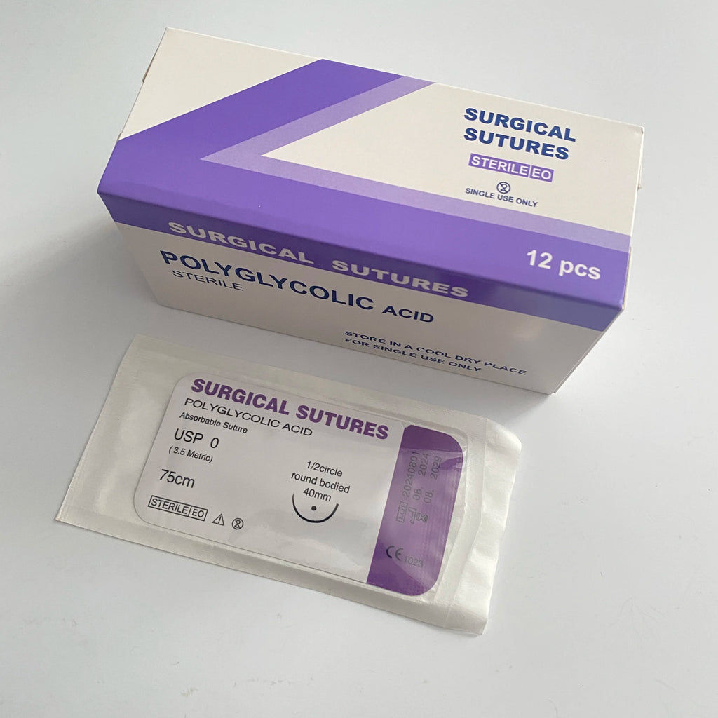 Absorbable PGA Suture Thread with Needle