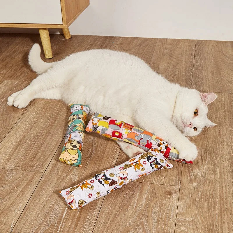 Catnip Stuffed Pillow Toy for Cats