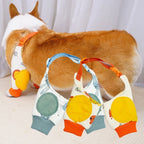Elastic Dog Elbow Brace with Cartoon Pattern (Anti-Lick, Joint Protection)