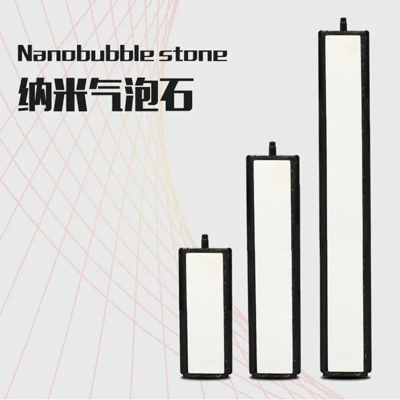 Nano Air Stone Bubble Bar (10cm, Fine Micro-Bubbles, Aquarium Oxygen Aerator Pump)