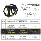 R53F Militaries Training Harnesses Personality Dog Harnesses Breathable Pet Harnesses for Hunting and Field Training