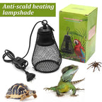1pcs Pet Reptile Heat Lamp Shade Infrared Ceramic Heat Emitter Pet Coop Heater Guard for Chicken Lizard Turtle Brooder Snake