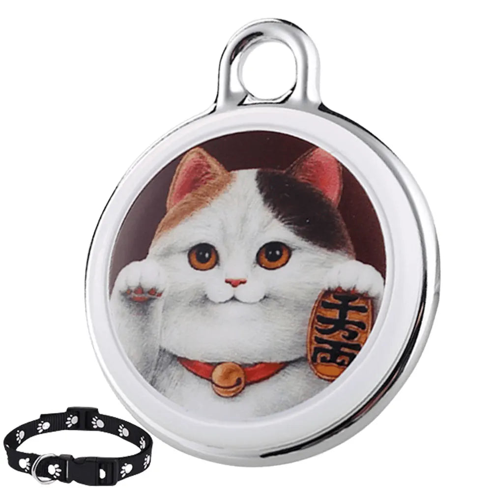 Smart Bluetooth Real-Time Collar Locator - Multi-Use Anti-Loss Tracker for Dogs, Cats, Kids, Wallets & Luggage