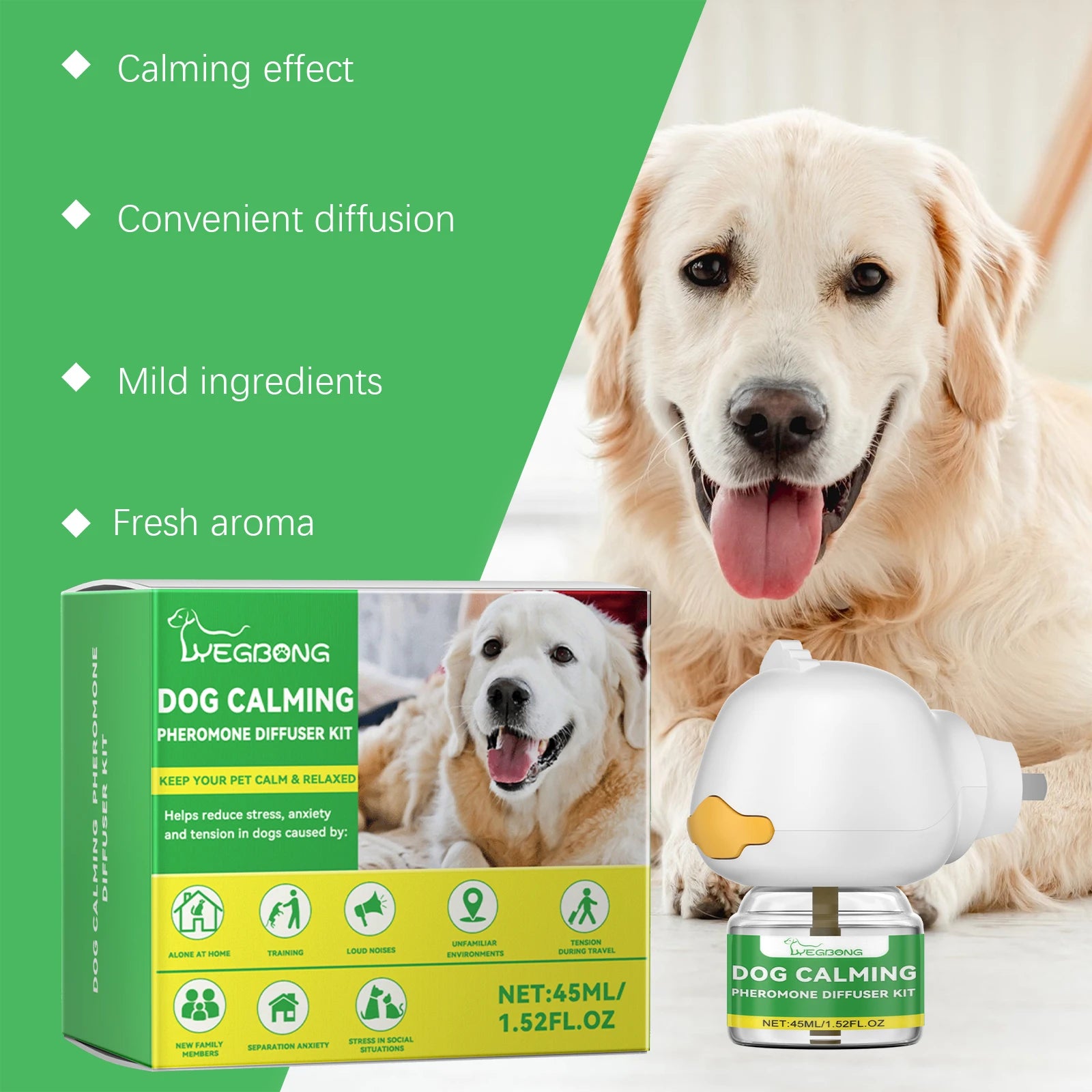 Calming Aromatherapy Diffuser Kit for Dogs
