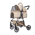 Factory Direct Portable 2-in-1 Puppy Foldable Dog Pet Stroller For Travel & Carrying Direct From Manufacturer