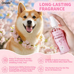 Cherry Blossom Dog Perfume Spray for All Breeds - Long Lasting Fragrance Gentle Moisturizing Coat Care 100ml Portable Size