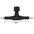 10/20pcs Aquarium Air Flow Control Valve Tap Fish Tank Air Water Flow Regulator Hose Connector Control Valve For 5mm Oxygen Tube