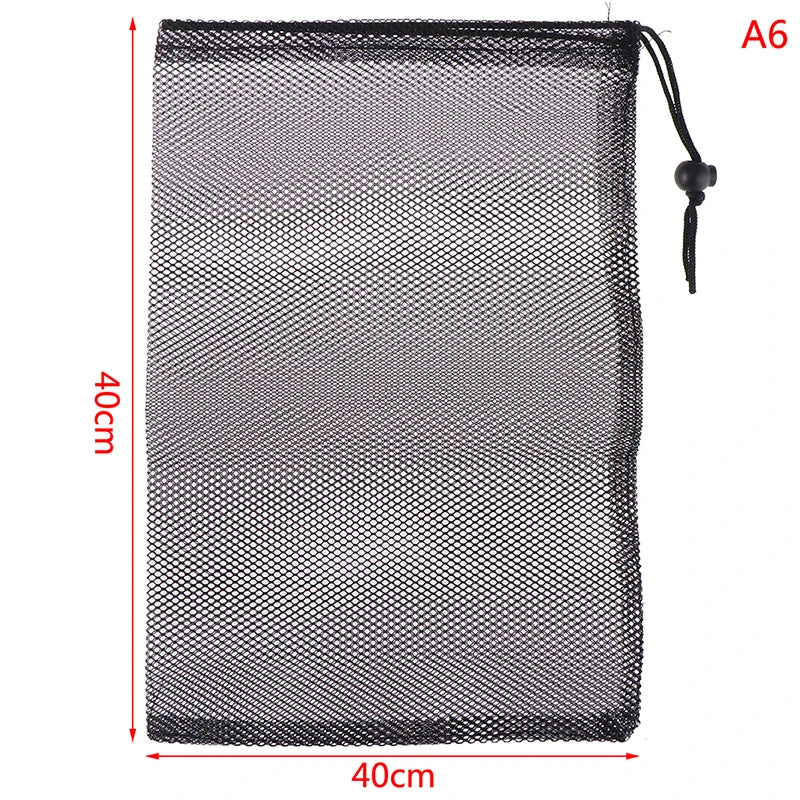 Aquarium Filter Media Mesh Bag (Fish Tank Net Bag, Pond Filter Media Holder, Reusable)