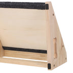 Sturdy Wooden Pet Ramp for Senior Dogs & Cats (11.79x9.82x5.89in)