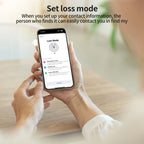 Waterproof Apple Find My Smart Tag Kit with Voice Locate for Keys, Bags & Toys (iOS/iPhone)