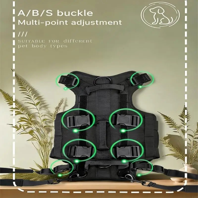 Customizable Dog Leg Support Harness (Large Breeds, Mobility Aid)