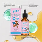 3pcs Liquid Collagen Supplement Drops For Dog Hip Joint Support Skin Coat Health Itch Relief In One Daily Supplement 60ml