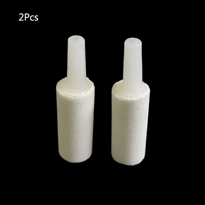 Mineral Bubble Air Stones for Aquariums (5-Pack, Round, Aerator & Hydroponics)