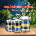 SUNSUN External Aquarium Filter Canister (Silent, Freshwater & Saltwater, Up to 55 Gal)