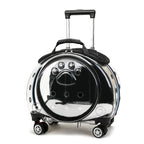 Pet Luggage Transparent Space Capsule Multi-purpose Backpack Cat Bag, Large Capacity Two Portable Small Dogs Outdoor Bag