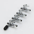 Stainless Steel Aquarium Air Flow Splitter & Regulating Valve (Oxygen Pump Distributor, Adjustable)