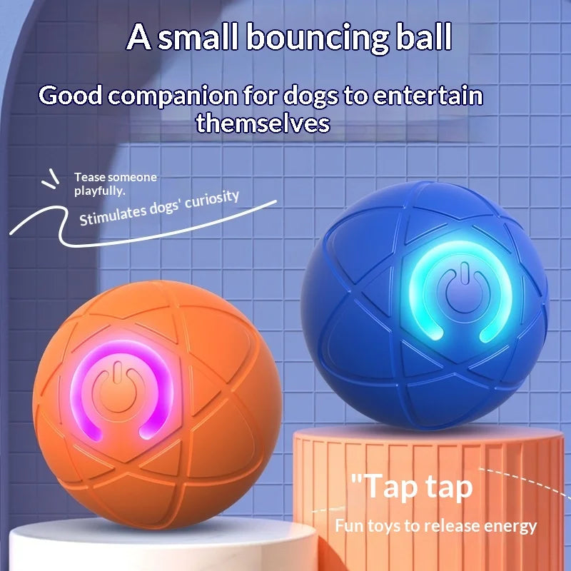Smart Self-Rolling Ball Cat Toy — Bite-Resistant Interactive Boredom Relief