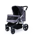 Foldable Large Size Luxury Pet Cart Large Dog Cart Multiple Cats for Outdoor Strolling Dog Walking Cart Portable 2024 Newest